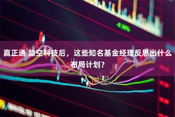 赢正通 踏空科技后，这些知名基金经理反思出什么布局计划？